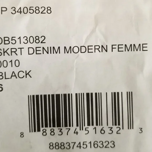 Free People We the Free Denim Modern Femme Mini Skirt Black Stretch Jean 6 - Picture 6 of 9